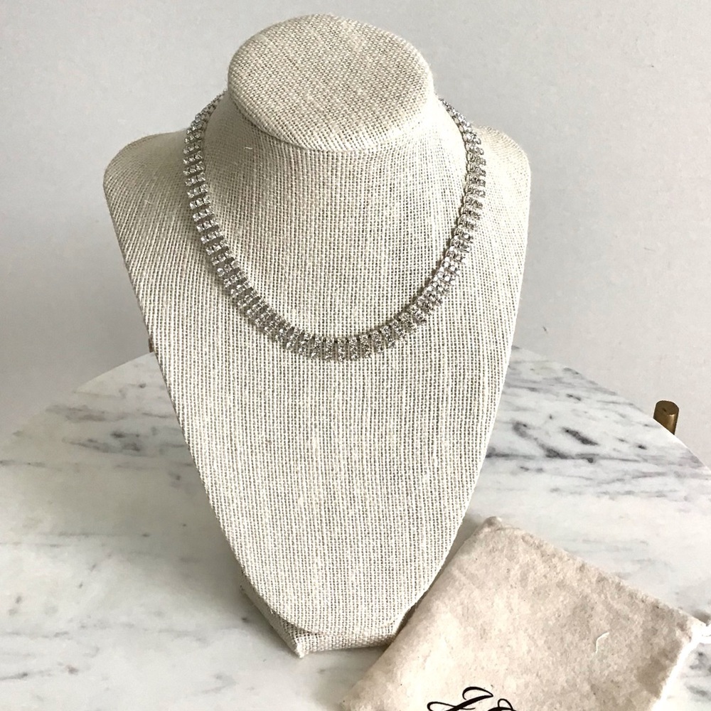 J.CREW Gemstones Crystals Statement Necklace NWT